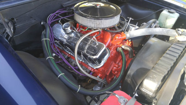 1966 Blue Chevrolet Chevelle Coupe