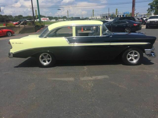 1956 Yellow Chevrolet Bel Air/150/210 Coupe
