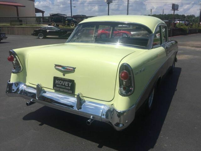 1956 Yellow Chevrolet Bel Air/150/210 Coupe