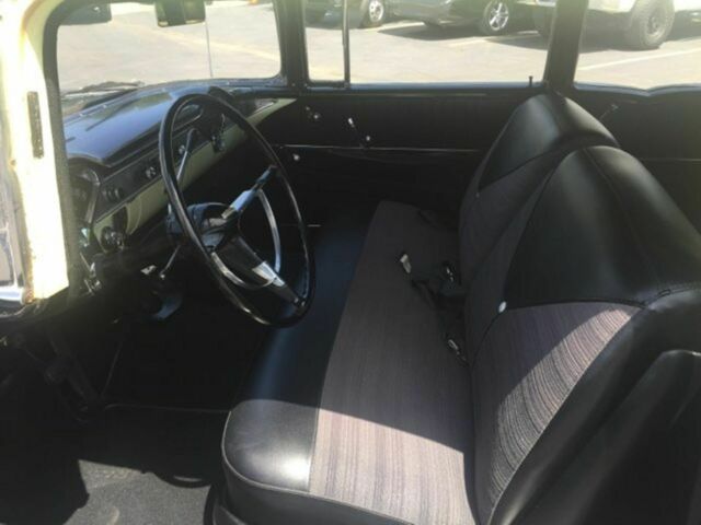 1956 Yellow Chevrolet Bel Air/150/210 Coupe