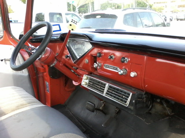 1957 Red Chevrolet Other Pickups Pickup Truck