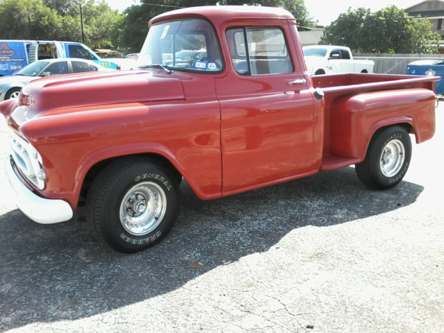 1957 Red Chevrolet Other Pickups Pickup Truck