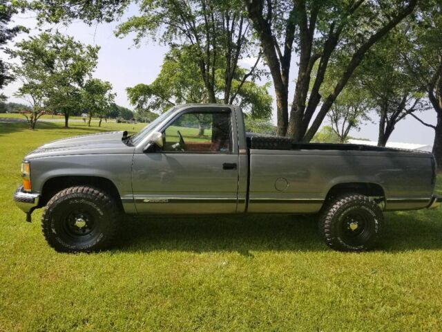 1989 Charcoal Chevrolet Other Pickups Long bed truck