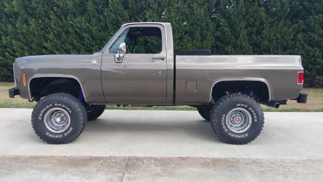 1979 BROWNSTONE METALLIC Chevrolet Other Pickups Standard Cab Pickup