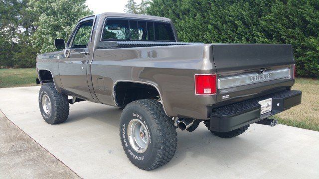 1979 BROWNSTONE METALLIC Chevrolet Other Pickups Standard Cab Pickup