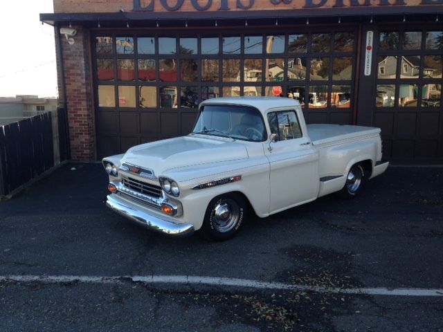1959 White Chevrolet Other Pickups Cab & Chassis