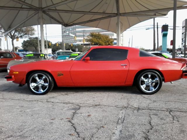 1977 Red Chevrolet Camaro Coupe