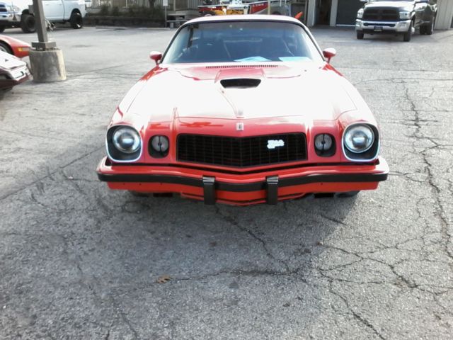 1977 Red Chevrolet Camaro Coupe
