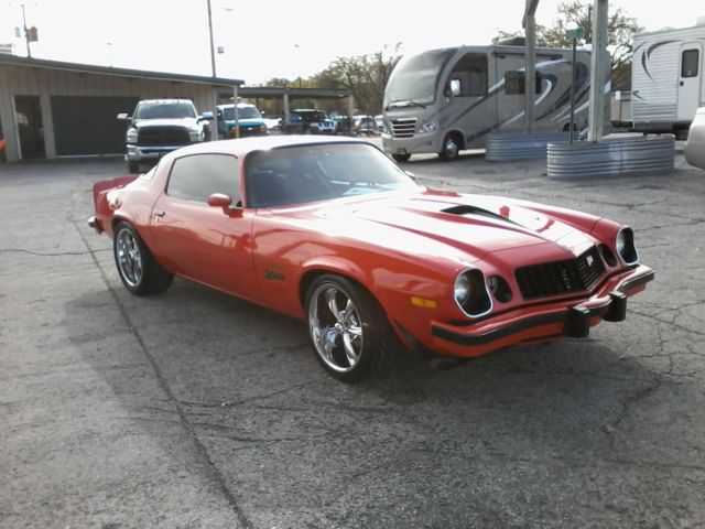 1977 Red Chevrolet Camaro Coupe