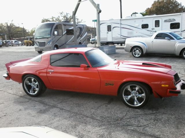1977 Red Chevrolet Camaro Coupe
