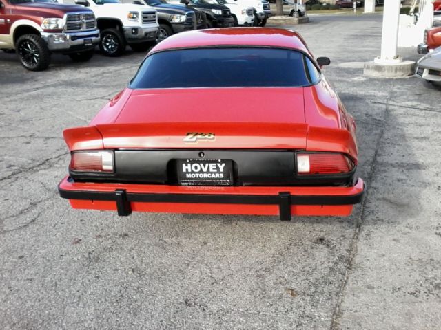 1977 Red Chevrolet Camaro Coupe