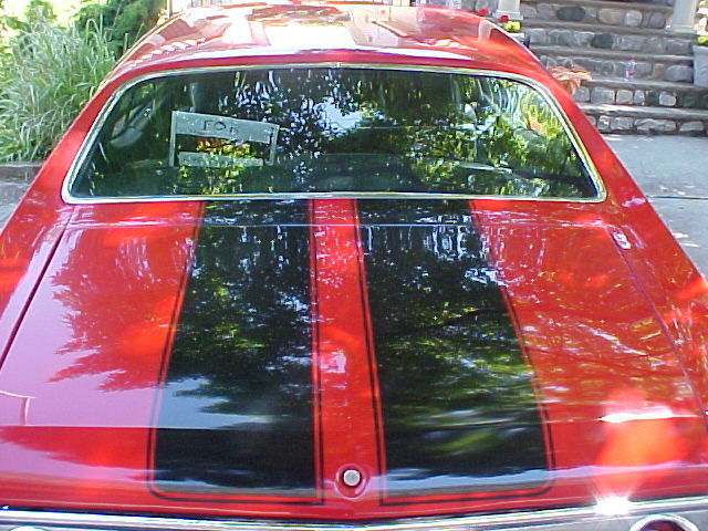 1972 RED Chevrolet Chevelle SD