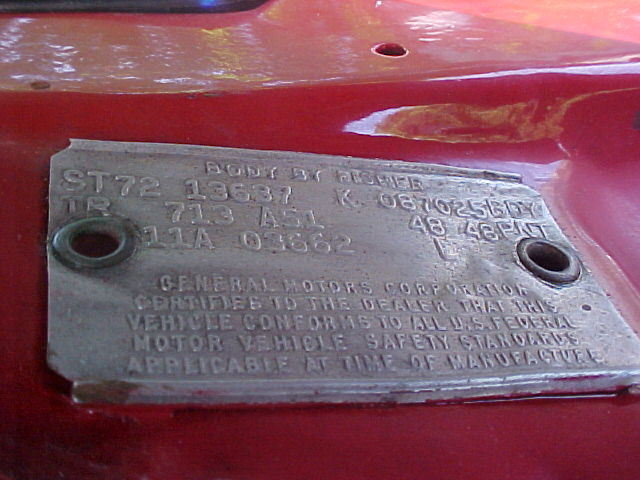 1972 RED Chevrolet Chevelle SD