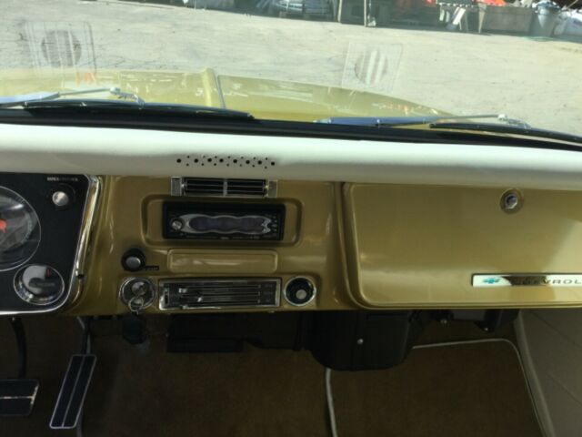 1967 Gold & White Chevrolet C-10 Extended Crew Cab Pickup