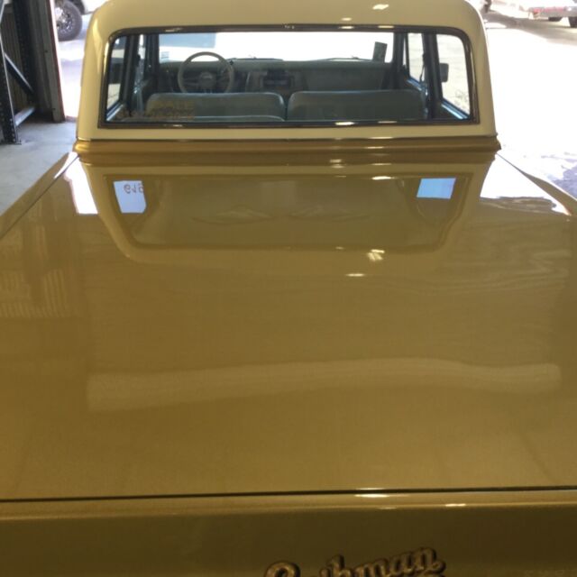 1967 Gold & White Chevrolet C-10 Extended Crew Cab Pickup