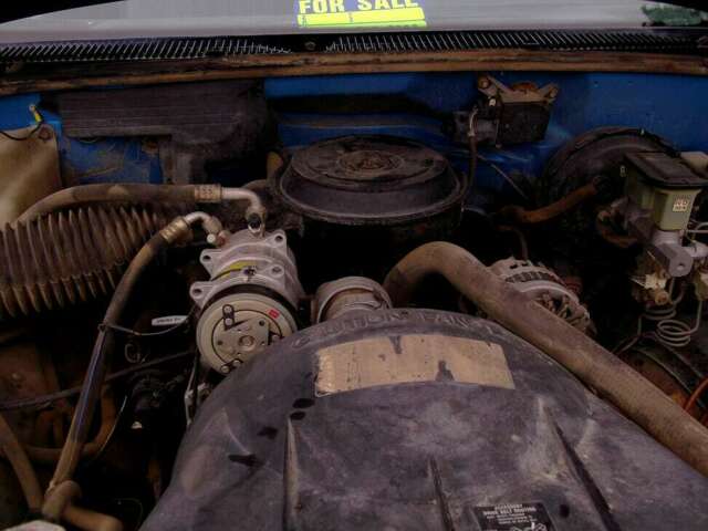 1991 Blue GMC Sierra 1500 Standard Cab Pickup