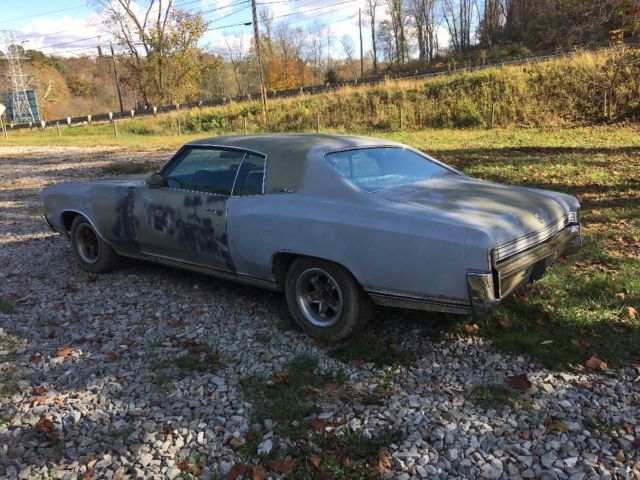 1972 Chevrolet Monte Carlo no title bill of sale only