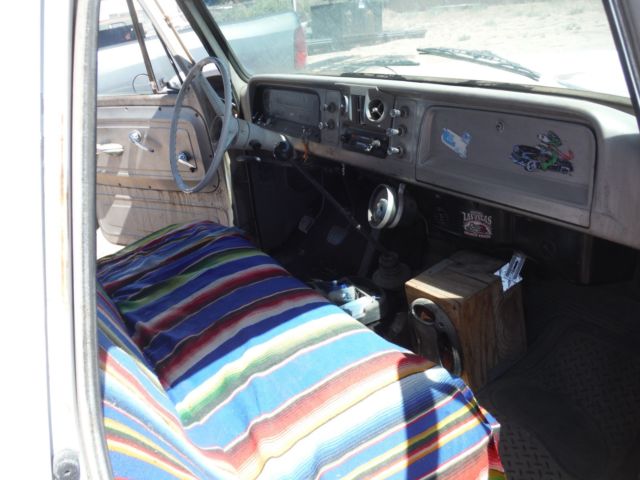 1964 White Chevrolet C-10 Standard Cab Pickup