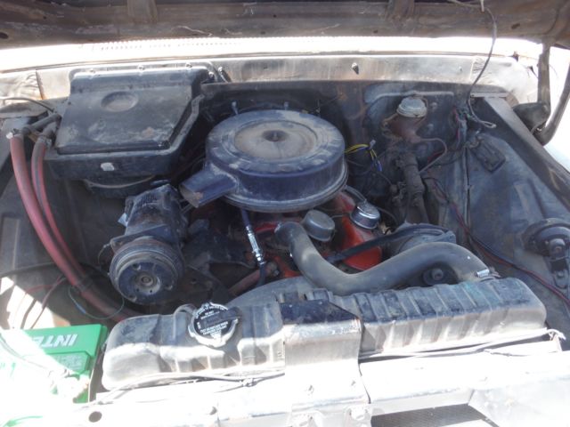 1964 White Chevrolet C-10 Standard Cab Pickup