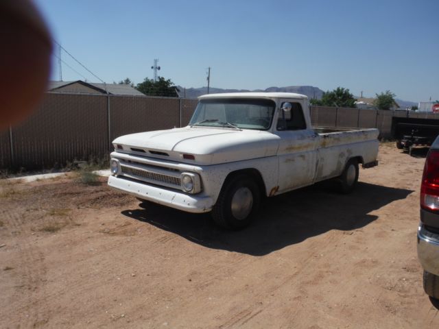 1964 White Chevrolet C-10 Standard Cab Pickup