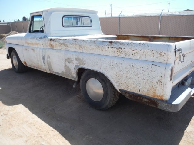 1964 White Chevrolet C-10 Standard Cab Pickup