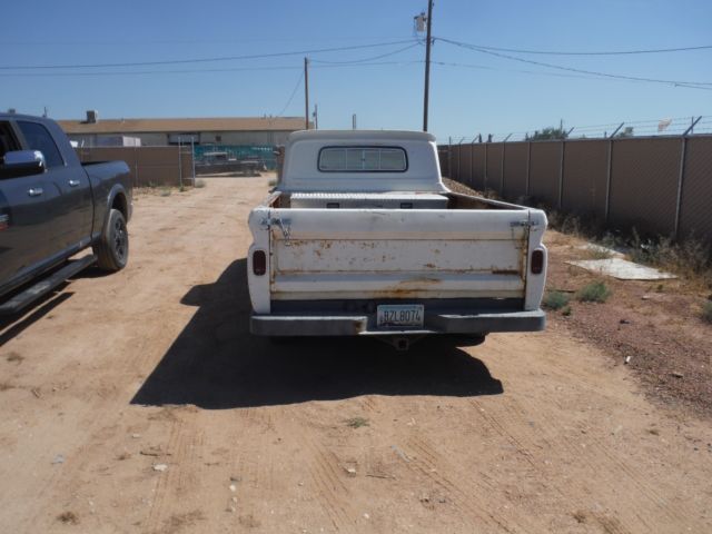 1964 White Chevrolet C-10 Standard Cab Pickup