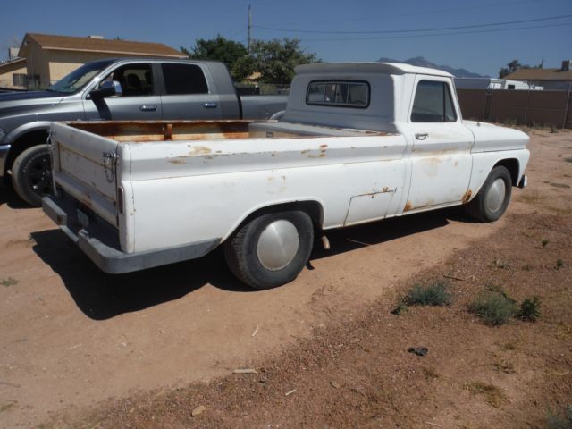 1964 White Chevrolet C-10 Standard Cab Pickup