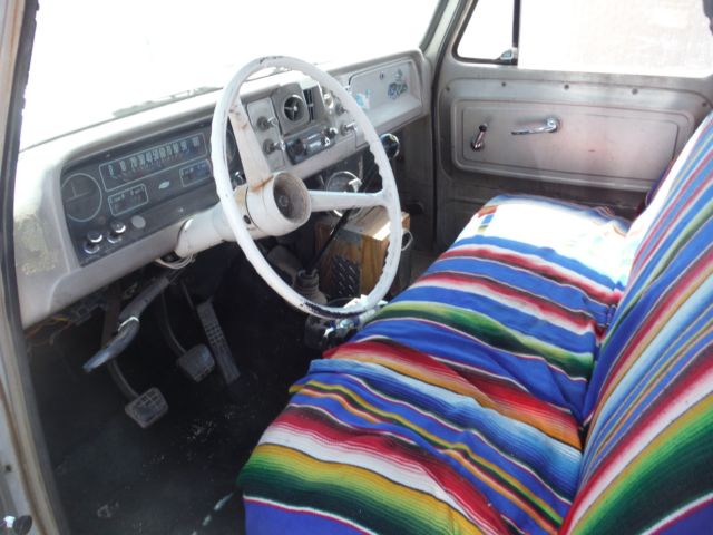 1964 White Chevrolet C-10 Standard Cab Pickup