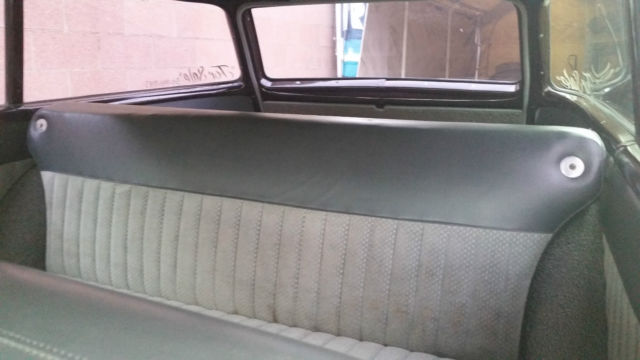 1955 Metallic Black Cherry Chevrolet Bel Air/150/210 Wagon