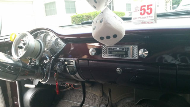 1955 Metallic Black Cherry Chevrolet Bel Air/150/210 Wagon