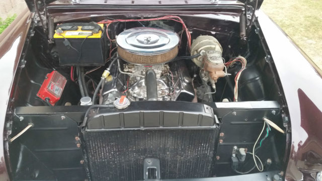 1955 Metallic Black Cherry Chevrolet Bel Air/150/210 Wagon