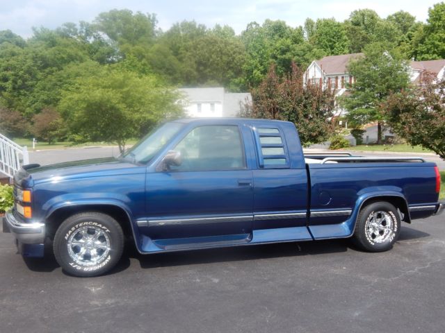 1993 Blue Chevrolet Other Pickups Extended Cab Pickup