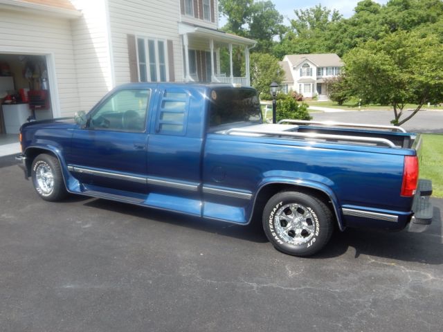 1993 Blue Chevrolet Other Pickups Extended Cab Pickup