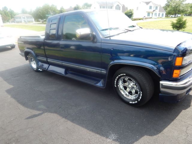 1993 Blue Chevrolet Other Pickups Extended Cab Pickup