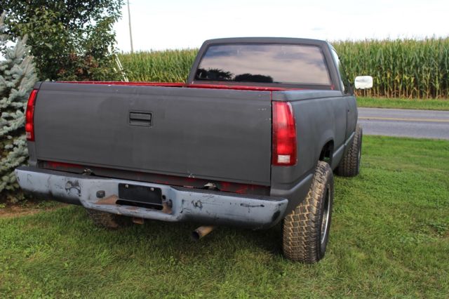 1991 Black Chevrolet C/K Pickup 1500 Standard Cab Pickup