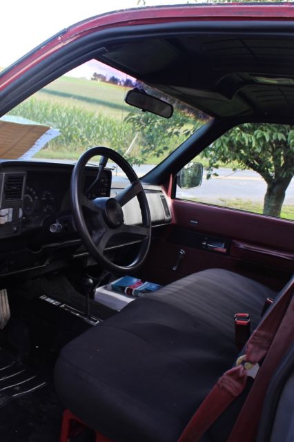1991 Black Chevrolet C/K Pickup 1500 Standard Cab Pickup