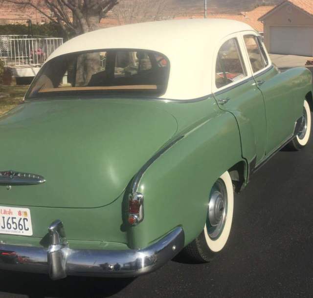 1951 Green/White Chevrolet Other Pickups Sedan