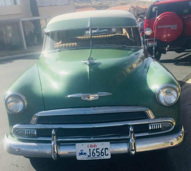 1951 Green/White Chevrolet Other Pickups Sedan