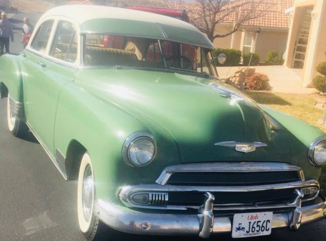 1951 Green/White Chevrolet Other Pickups Sedan