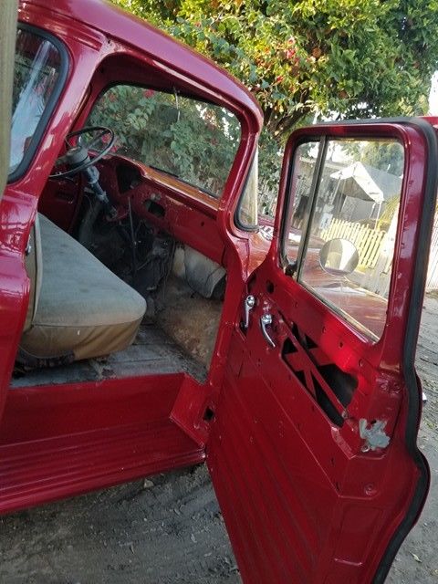 1955 Red Chevrolet Other Pickups Crew Cab Pickup