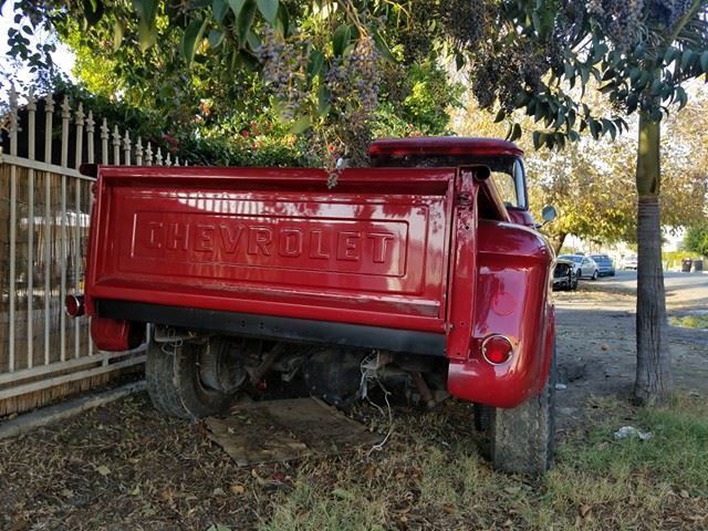 1955 Red Chevrolet Other Pickups Crew Cab Pickup