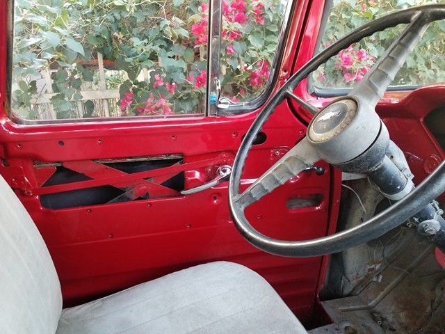 1955 Red Chevrolet Other Pickups Crew Cab Pickup