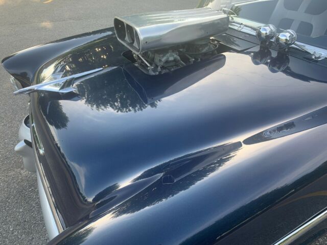 1955 Blue / Silver Chevrolet Bel Air/150/210