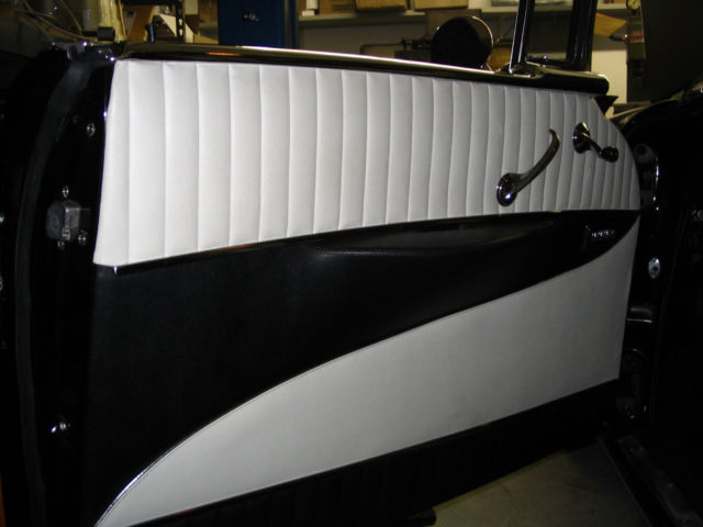 1956 Black/white Chevrolet Bel Air/150/210 Coupe