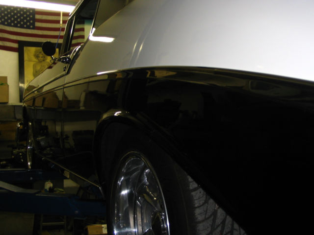 1956 Black/white Chevrolet Bel Air/150/210 Coupe