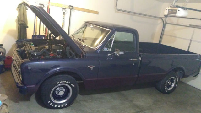 1967 Blue Chevrolet C-10 Standard Cab Pickup