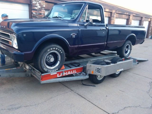 1967 Blue Chevrolet C-10 Standard Cab Pickup