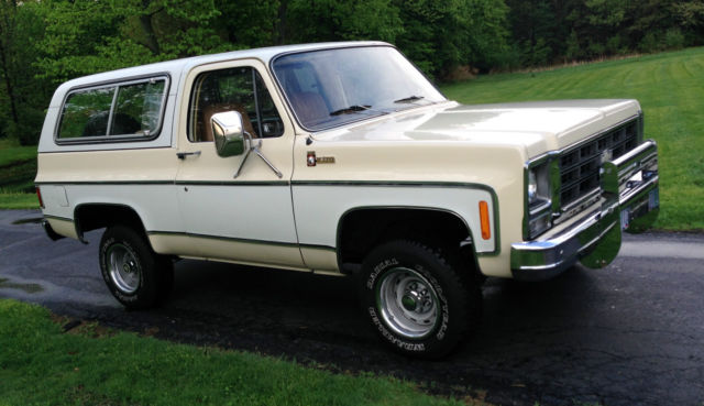 1979 Tan Chevrolet Blazer SUV