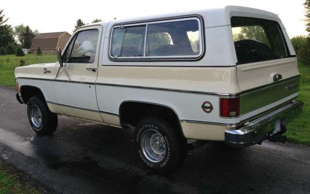 1979 Tan Chevrolet Blazer SUV