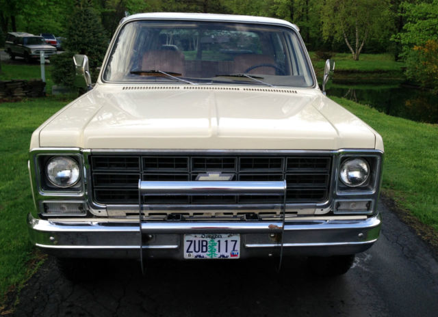 1979 Tan Chevrolet Blazer SUV